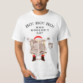楽しいクリスマス休日 Tシャツ (正面)