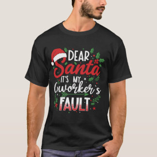 楽しいクリスマス親愛なるサンタさん善良の定義 Tシャツ