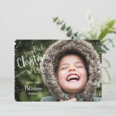 楽しいクリスマス・ウィッシュの写真 シーズンカード (スタンド正面)