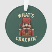 楽しいクリスマス クラッカー ナッツクラッカー Xmas オーナメント (正面)