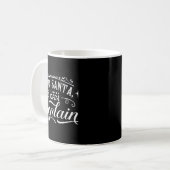 楽しいクリスマス サンタさんに言い訳できます スクリプトT コーヒーマグカップ (正面左)