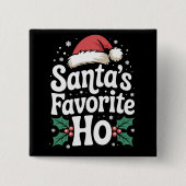 楽しいクリスマス、サンタの愛するいたずらパジャマ 缶バッジ (正面)