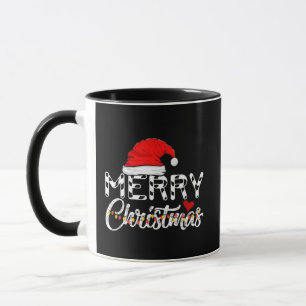 楽しいクリスマス　サンタクロース　ユーモア　家族 マグカップ