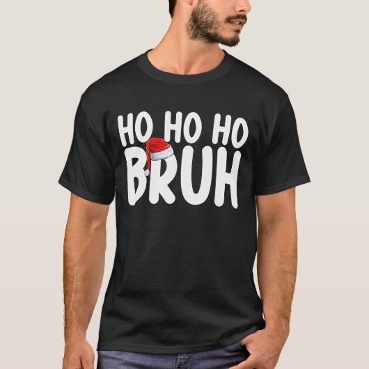 楽しいクリスマス サンタ ホリデー おもしろTシャツ Tシャツ (正面)