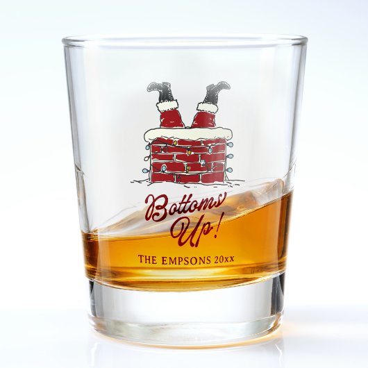 楽しいクリスマス サンタ ボトムズアップ フレンドスマス ショットグラス