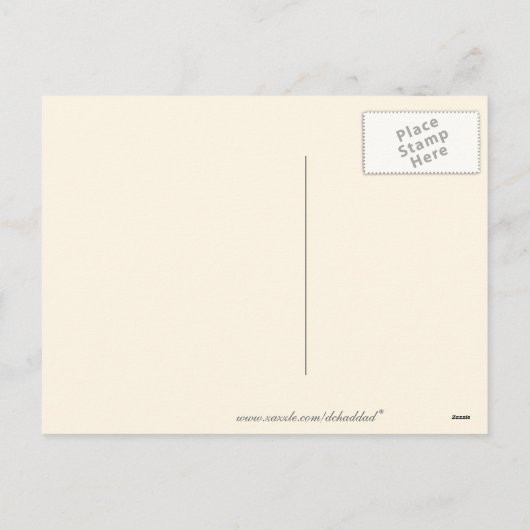 楽しいクリスマス シーズンポストカード (裏面)