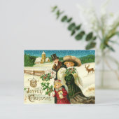 楽しいクリスマス シーズンポストカード (スタンド正面)