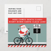 楽しいクリスマス シーズンポストカード (正面/裏面)