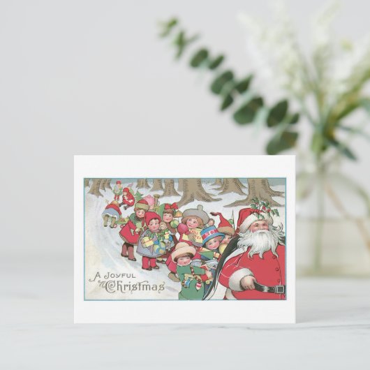 楽しいクリスマス シーズンポストカード (スタンド正面)