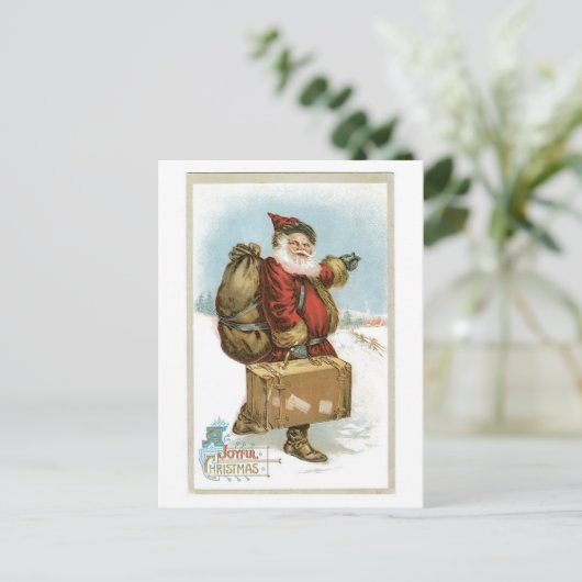 楽しいクリスマス シーズンポストカード (スタンド正面)