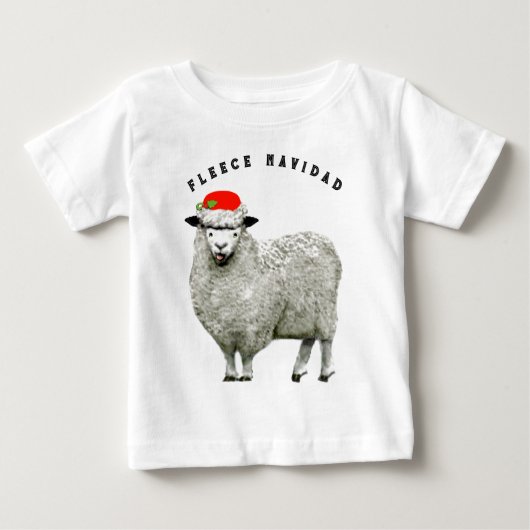 楽しいクリスマス ベビーTシャツ (正面)