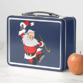 楽しいクリスマス メタルランチボックス (インサイチュ)