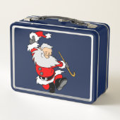 楽しいクリスマス メタルランチボックス (裏面)