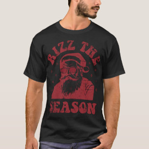 楽しいクリスマス リズムス サンタクロース Tシャツ