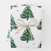 楽しいクリスマス レトロ ヴィンテージ クリスマス パーティー 雪だるま ラッピングペーパーシート (インサイチュ)