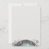 楽しいクリスマス 招待状 (裏面)