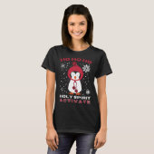 楽しいクリスマス 聖霊活性 クリスマスパーティー Tシャツ (正面フル)