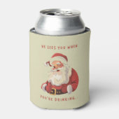 楽しいクリスマス 飲んでるあなたを見てるよ  缶クーラー (缶正面)