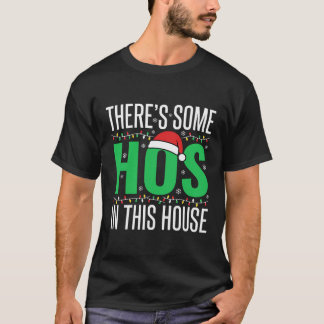 楽しいクリスマス HOS この家では Tシャツ