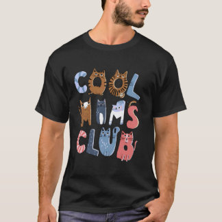 楽しいクールママ倶楽部 母の日 猫好きママ Tシャツ