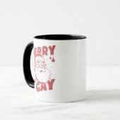 楽しいゲイなクリスマスLGBTQプライド マグカップ (正面左)