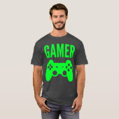 楽しいゲーマーギフト Tシャツ (正面フル)