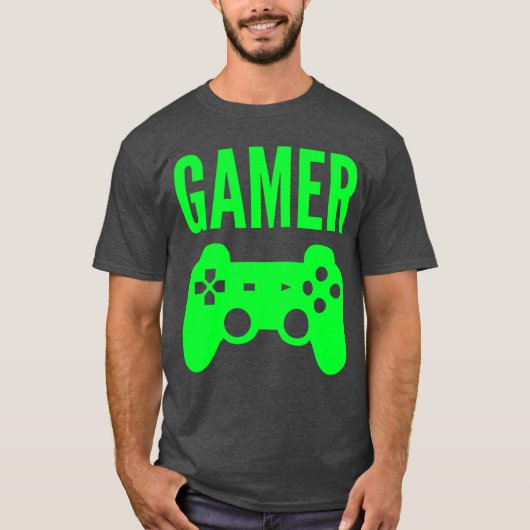 楽しいゲーマーギフト Tシャツ (正面)