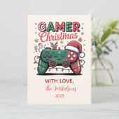 楽しいゲーマークリスマス シーズンカード (スタンド正面)