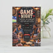 楽しいゲームの夜の集まり 招待状 (スタンド正面)