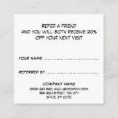 楽しいコミック会話バブル 紹介カード (裏面)