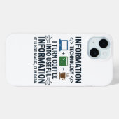 楽しいコンピュータサイエンスTシャツ - Eat Sleep Code Re Case-Mate iPhoneケース (裏面 (横))