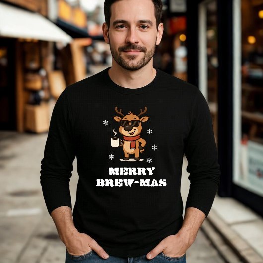 楽しいコーヒートナカークリスマス Tシャツ
