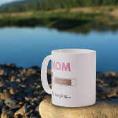 楽しいコーヒーママ充電コーヒー引用符 コーヒーマグカップ