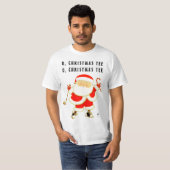 楽しいゴルフクリスマス Tシャツ (正面フル)