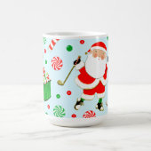 楽しいゴルフ クリスマスマグ コーヒーマグカップ (中央)