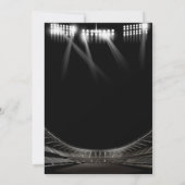 楽しいサッカーキッズ誕生日パーティーをしよう 招待状 (裏面)