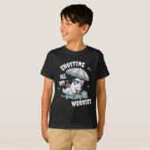 楽しいサマーウィーン幽霊怖いサマー・バケーション・ビーチ Tシャツ (正面フル)