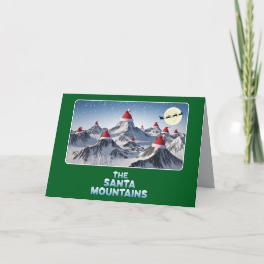 楽しいサンタの山々 クリスマス (正面)