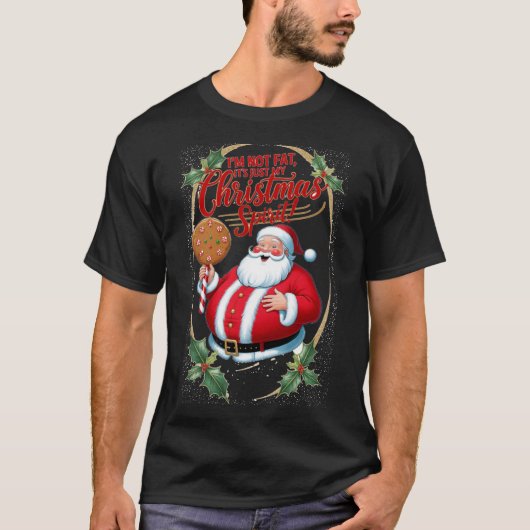 楽しいサンタクロース Tシャツ (正面)