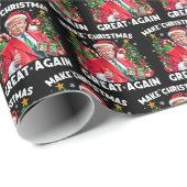 楽しいサンタトランプ | クリスマスを再び偉大に ラッピングペーパー (ロールコーナー)