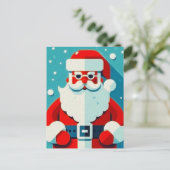 楽しいサンタ・ホリデー葉書 シーズンポストカード (スタンド正面)