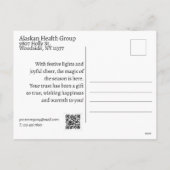 楽しいサンタ・ホリデー葉書 シーズンポストカード (裏面)