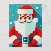 楽しいサンタ・ホリデー葉書 シーズンポストカード (正面)