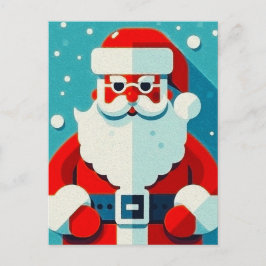 楽しいサンタ・ホリデー葉書 シーズンポストカード