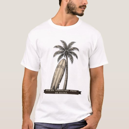 楽しいサーフシャック Tシャツ (正面)