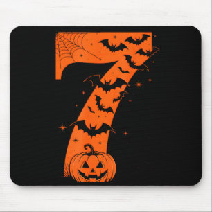 楽しいシックスセブン 6 7 ミームデザイン カップルハロウィン  マウスパッド