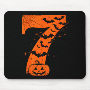 楽しいシックスセブン 6 7 ミームデザイン カップルハロウィン マウスパッド
