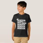 楽しいシニア2026卒業コケットボウGrad Cl Tシャツ (正面フル)