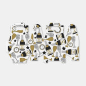 楽しいシャンパンパターンパーティー特典ボックス フェイバーボックス (折り畳みなし)