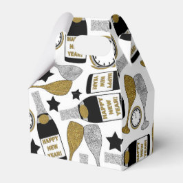 楽しいシャンパンパターンパーティー特典ボックス フェイバーボックス